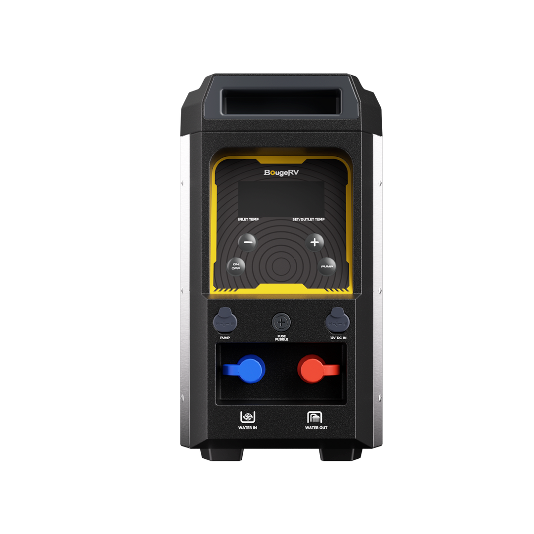 BougeRV Neuer tragbarer Propangas-Wassererhitzer für Campingzwecke im Freien