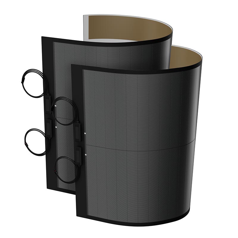 BougeRV Yuma 100W CIGS Solarpanel 360° Flexibles Solarmodule (Klebeband)