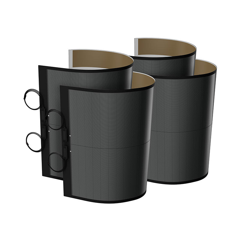 BougeRV Yuma 100W CIGS Solarpanel 360° Flexibles Solarmodule (Klebeband)