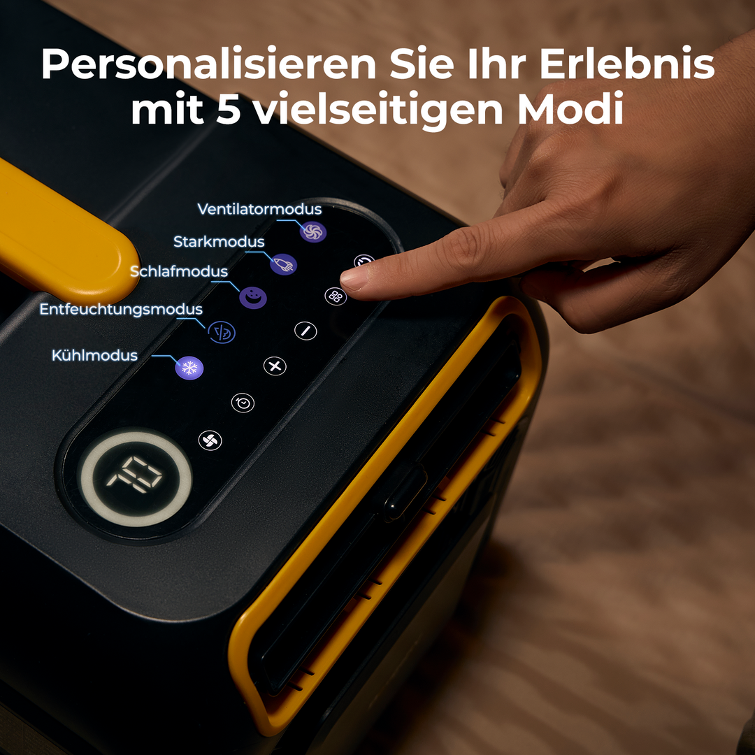 BougeRV Neue tragbare Klimaanlage mit 1,0 kW (3500 BTU)