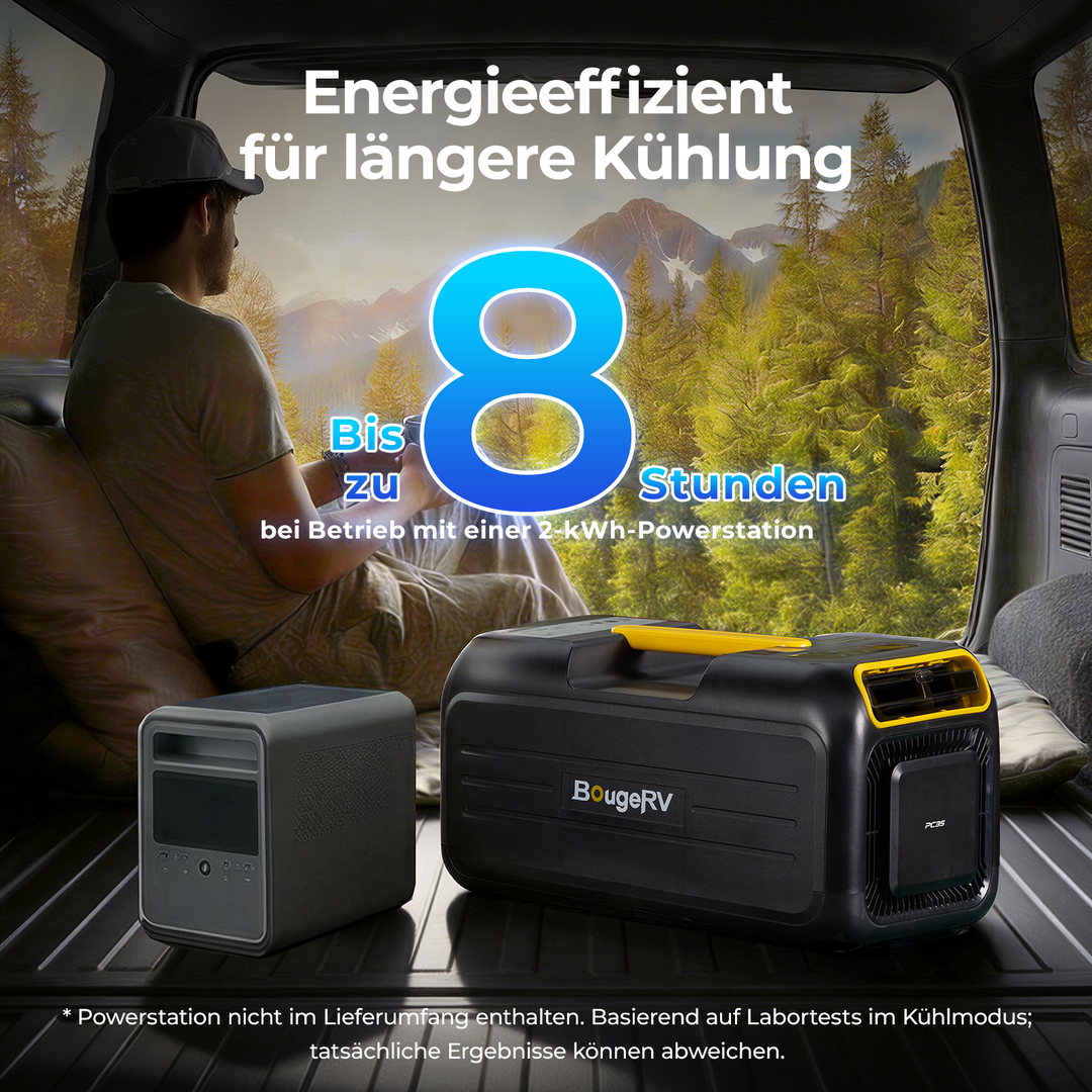 BougeRV Neue tragbare Klimaanlage mit 1,0 kW (3500 BTU)