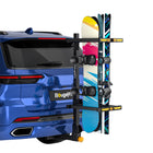 BougeRV Ski- und Snowboard-Träger für Anhängerkupplung mit Diebstahlschutz