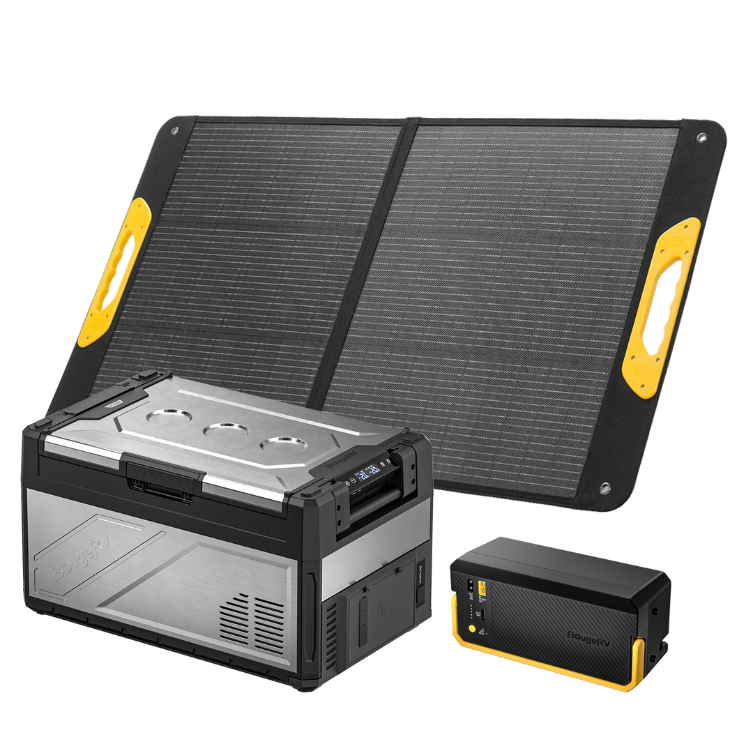 <tc>BougeRV Rocky2 39L Dos Zonas 12V Nevera Compresor Coche, Nevera Portátil</tc>