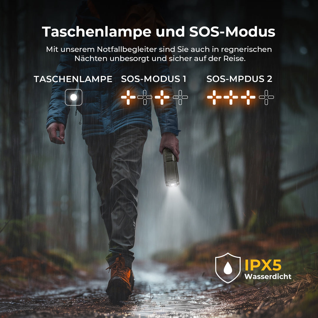 <tc>BougeRV Lámpara de camping portátil plegable para exteriores</tc>