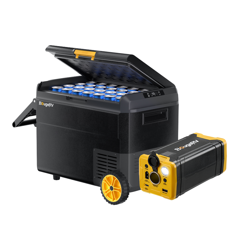 BougeRV CRS 50 L tragbarer Auto Kühlbox