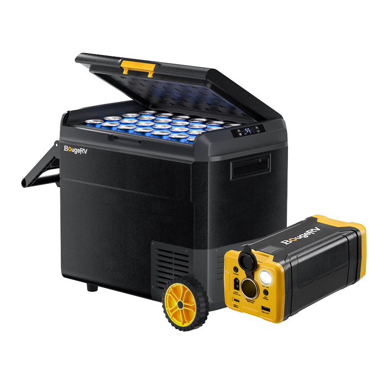 BougeRV CRS 60 L tragbarer Auto Kühlbox