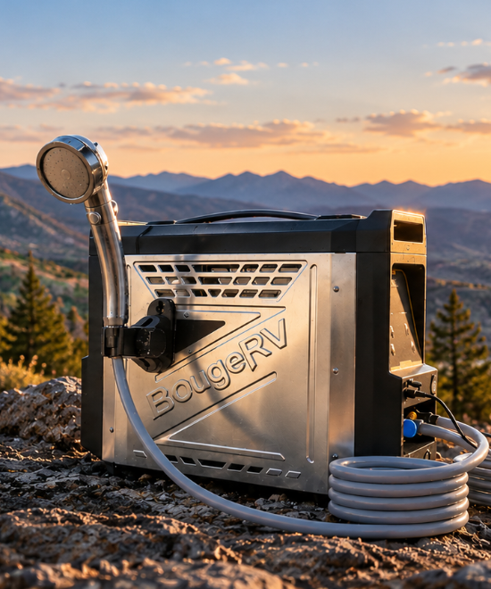 Wie bekommen Sie beim Camping warmes Wasser?
