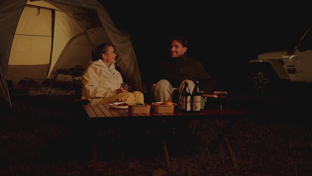 BougeRV Neue T1 tragbare teleskopische Campinglampe