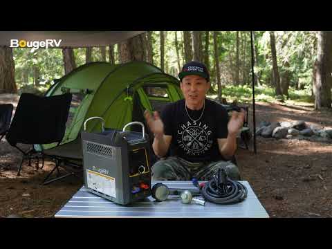 BougeRV tragbarer Propan-Wassererhitzer für Camping, mobiler Durchlauferhitzer