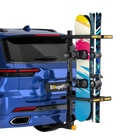 BougeRV Ski- und Snowboard-Träger für Anhängerkupplung mit Diebstahlschutz