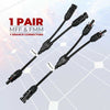 1 Paar Solarpanel Y Stecker（1 Bis 2）Solar Kabel