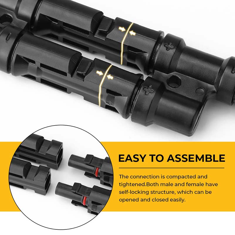 Solarpanel Y Stecker T Stecker（1 Bis 2）